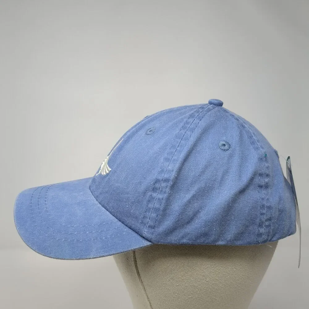 Adams Slideback Boys Kids Hat Blue One Size Leather Strap Embroidered W/Tags